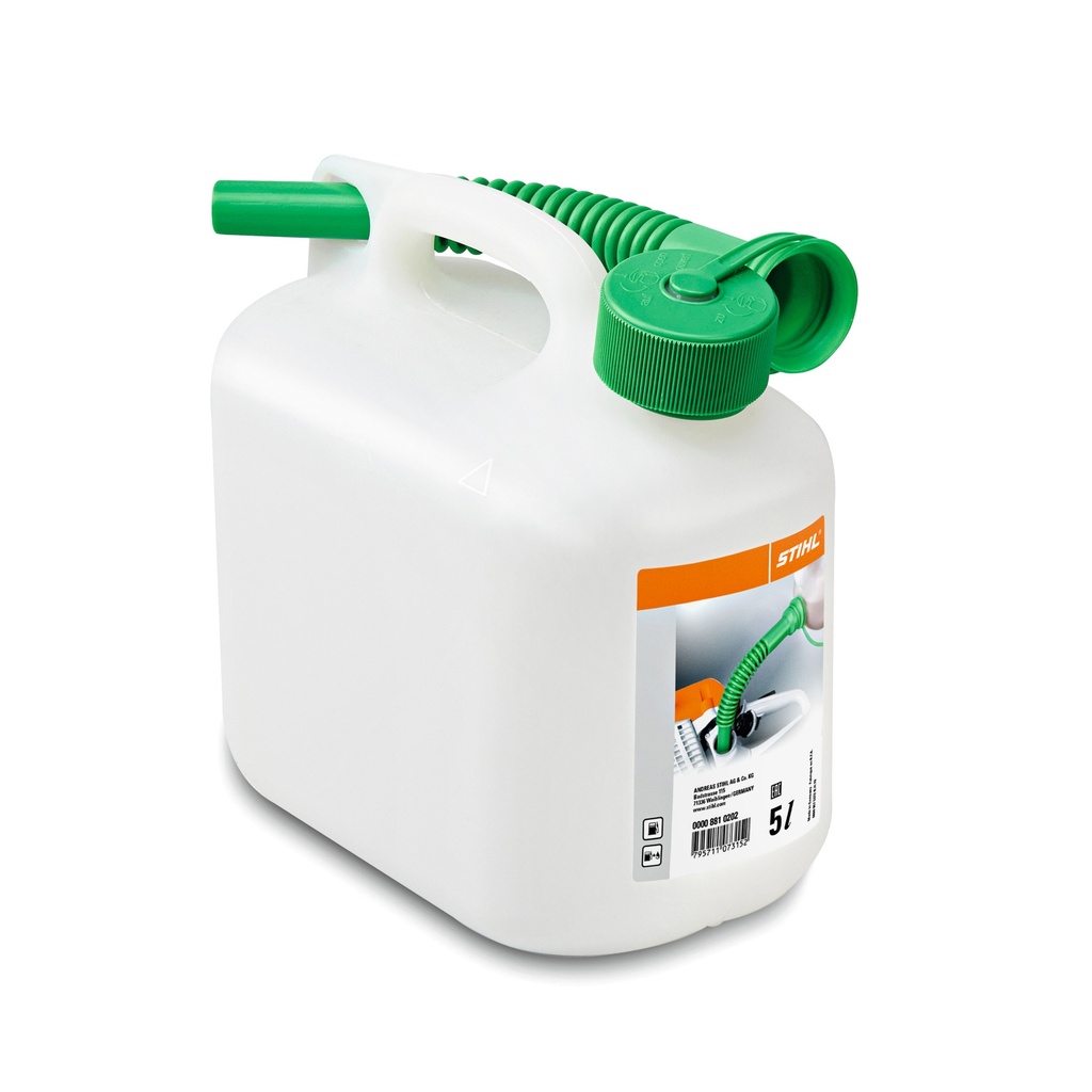 Stihl Toebehoren Benzinejerrycan, transparant, 5 l