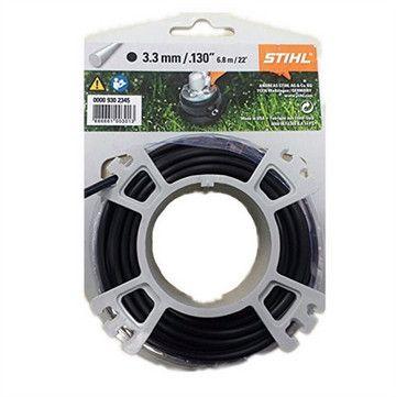 Stihl Bosmaaiers Maaidraad rond Ø 3,3 mm x 6,0 m zwart