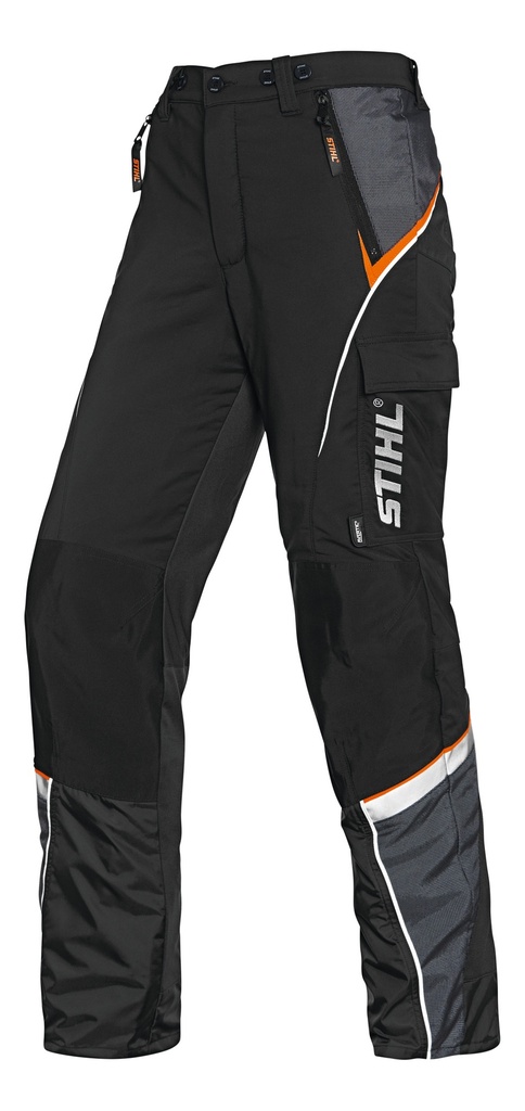 Stihl Beschermkledij Broek met tailleband, ADVANCE X-Light, maat L, zwart
