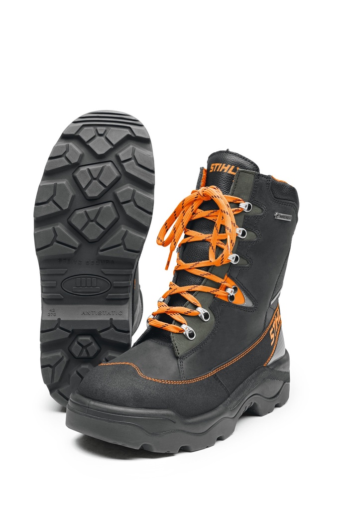 Stihl Beschermkledij Lederen laarzen, voor gebruik met kettingzagen, Dynamic GTX, maat 40