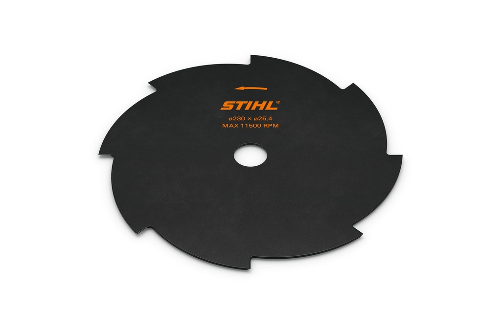 Stihl Bosmaaiers Grassnijblad, 8 snijkanten, 255mm
