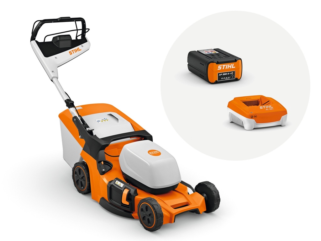 Stihl Grasmaaiers RMA 453 PV, met AP 30 en AL 301