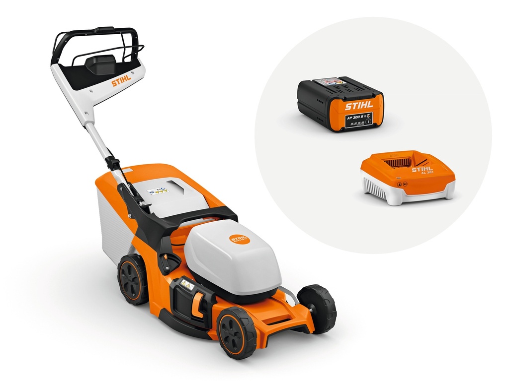 Stihl Grasmaaiers RMA 448 PV, met AP 30 en AL 301