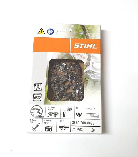 [3670 000 0038] Picco Micro 3 | 71 PM3 38 | 1/4" P | 1,1mm/.043"